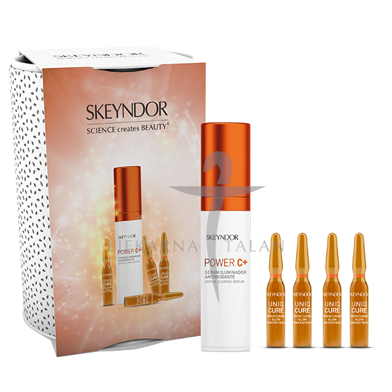 POWER C+ antiox glowing serum + GRATIS Uniqcure koncentrat za posvjetljivanje i sjaj